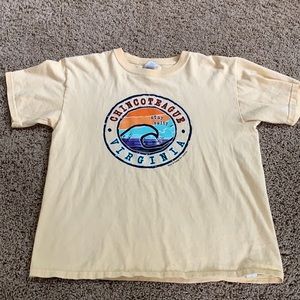 stay salty yellow t-shirt size YL